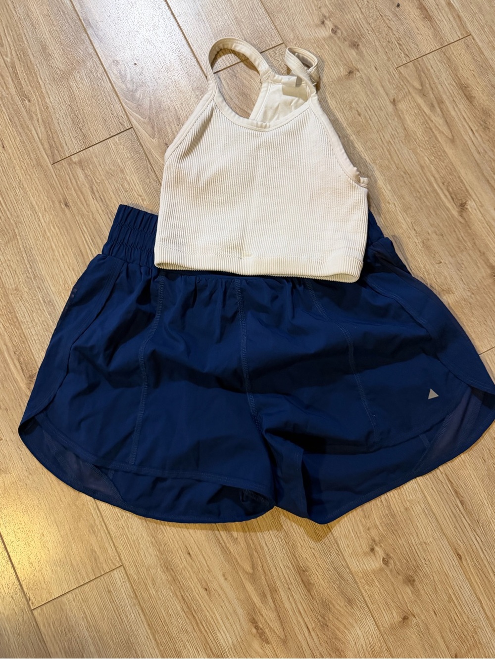 Balance Athletica Navy Running Shorts